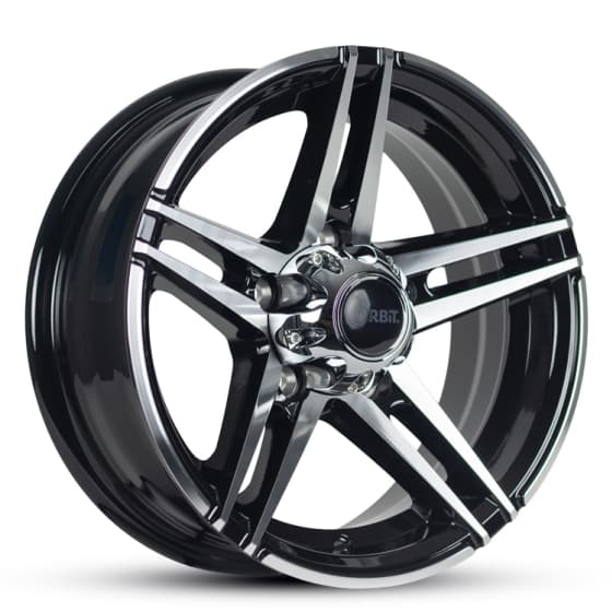 14X5.5 Duron 0 5/114.3 Gloss Black Fp 1 Ii 1 111083 5